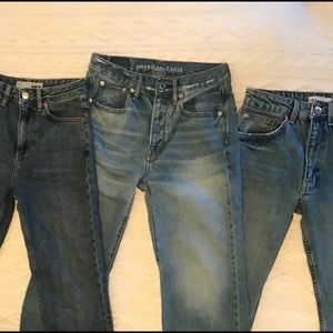 Jeans Bundle - Topshop, American Eagle, Zara